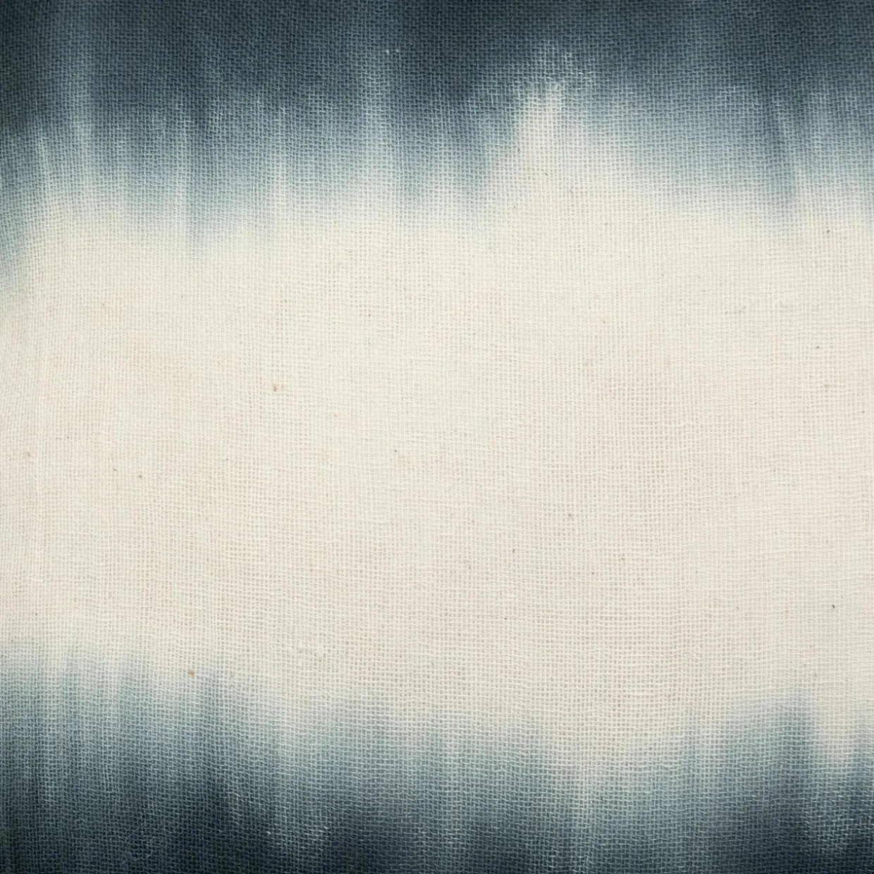 Coussin carré franges (40 x 40 cm) Inuit Dream Bleu
