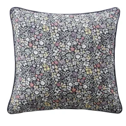 Coussin carré gaze de coton (45 x 45 cm) Elya Violet