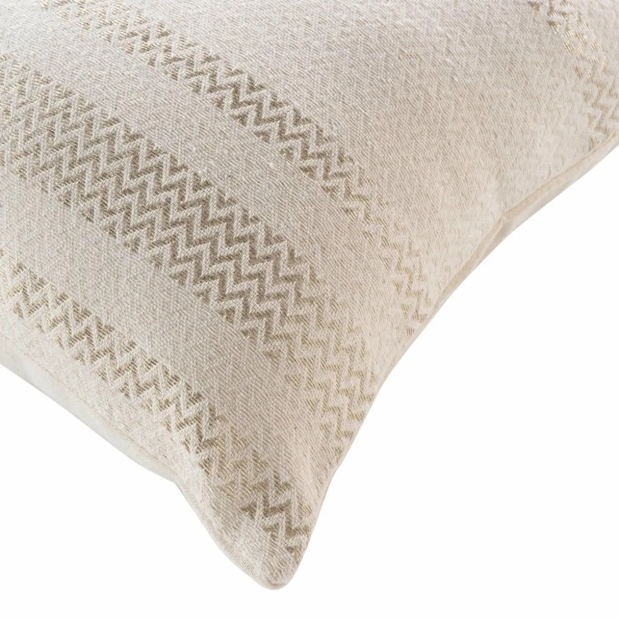 Coussin carré polycoton (40 x 40 cm) Doreline Ecru