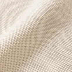 Coussin carré tissé (45 x 45 cm) Alba Beige grège