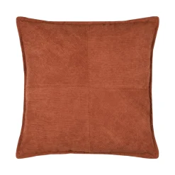 Coussin carré velours (45 x 45 cm) Dandy Terracotta