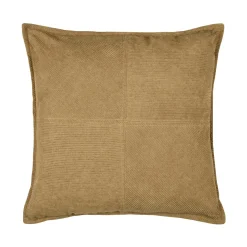 Coussin carré velours (45 x 45 cm) Dandy Camel