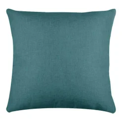 Coussin carré (50 x 50 cm) Béa Bleu canard