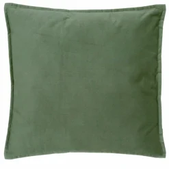 Coussin carré (55 x 55 cm) Lilou Vert kaki