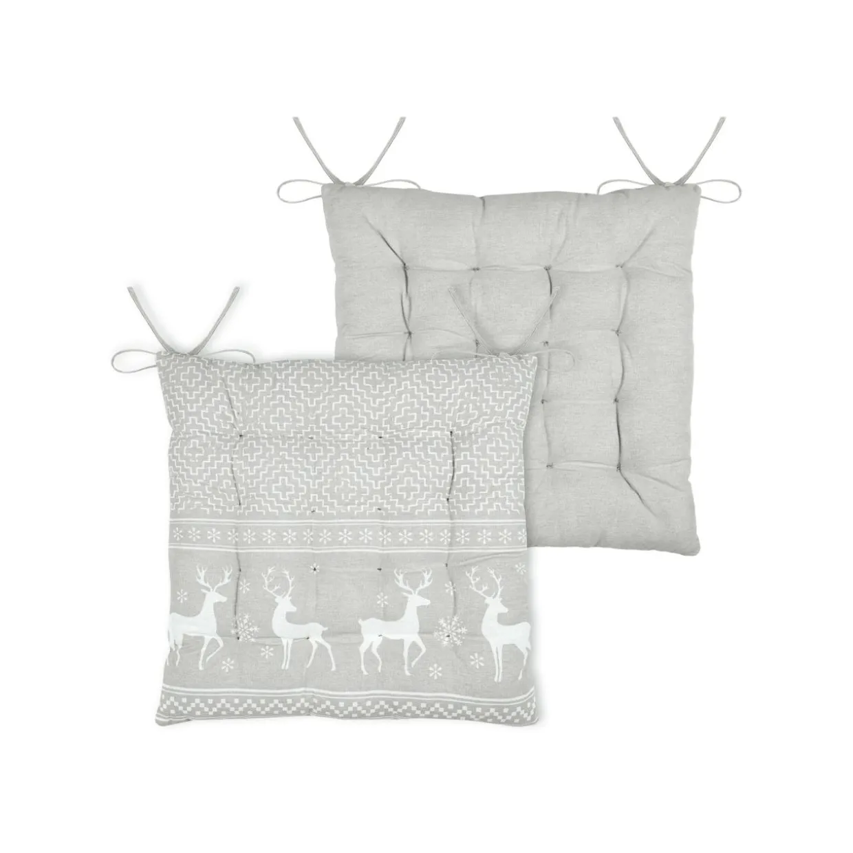 Coussin de chaise carré coton (40 x 40 cm) Arbin Beige