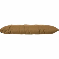 Coussin de chaise carré coton ( 38 x 38 cm) Anjali Marron camel