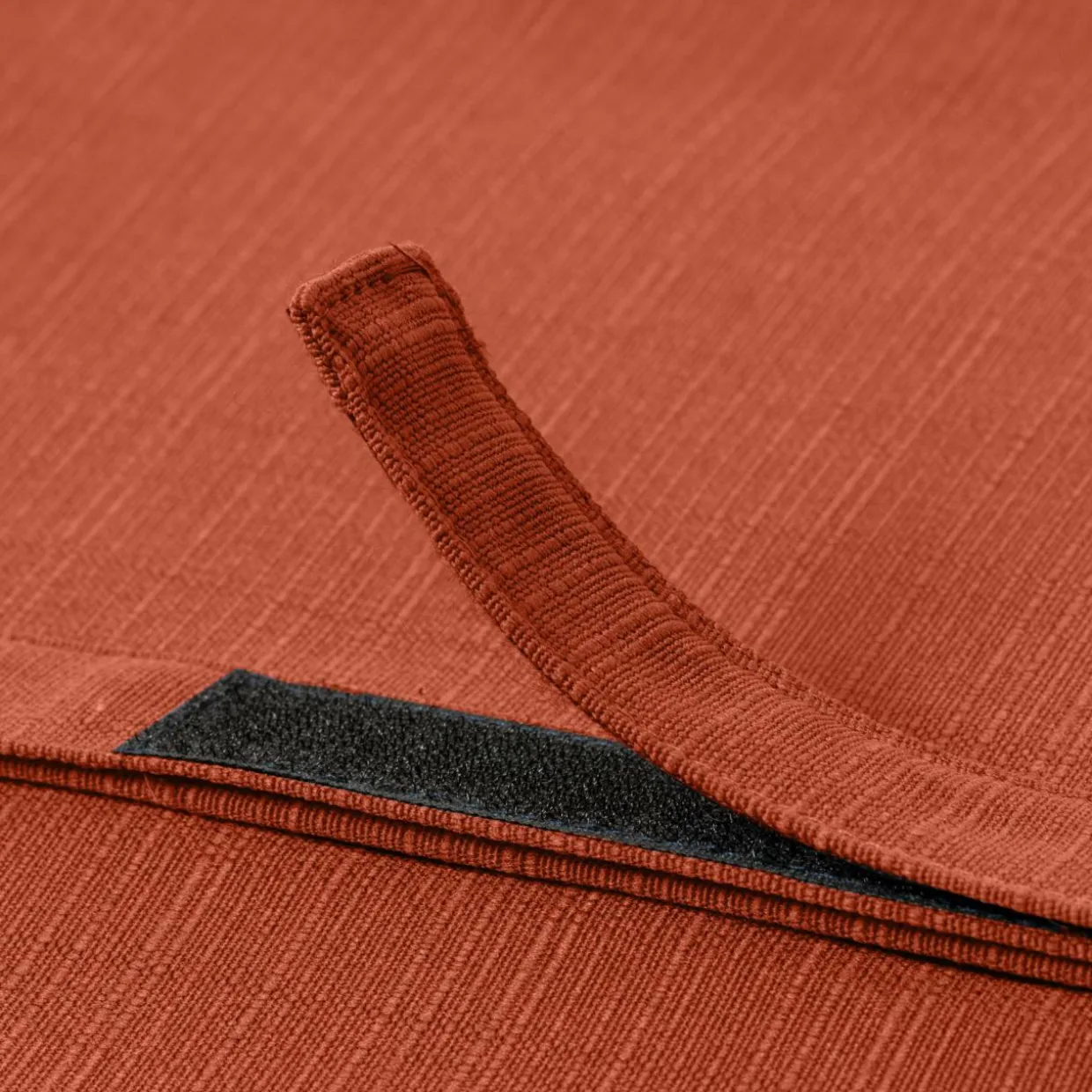 Coussin de chaise extérieur carré (40 x 40 cm) Sunset Terracotta