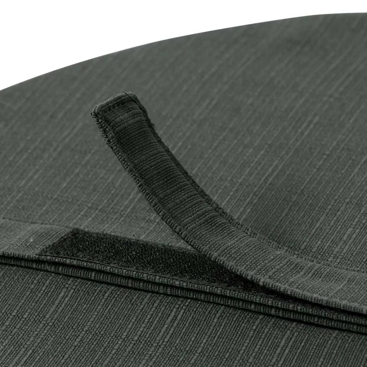 Coussin de chaise extérieur rond (40 cm) Sunset Gris anthracite