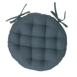 Coussin de chaise rond Datara Orage