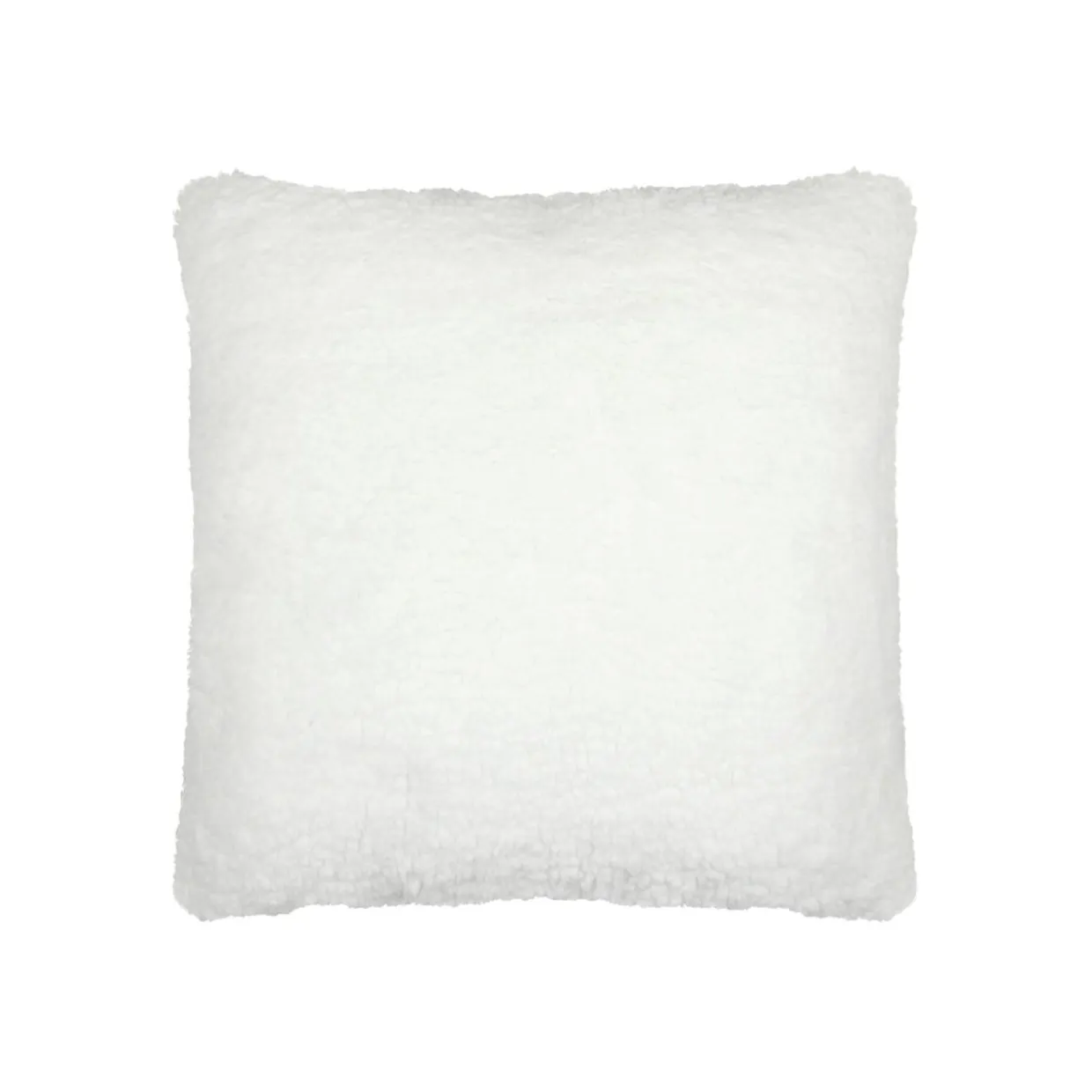 Coussin de Noël carré velours (45 x 45 cm) Edgard Pingouin Blanc