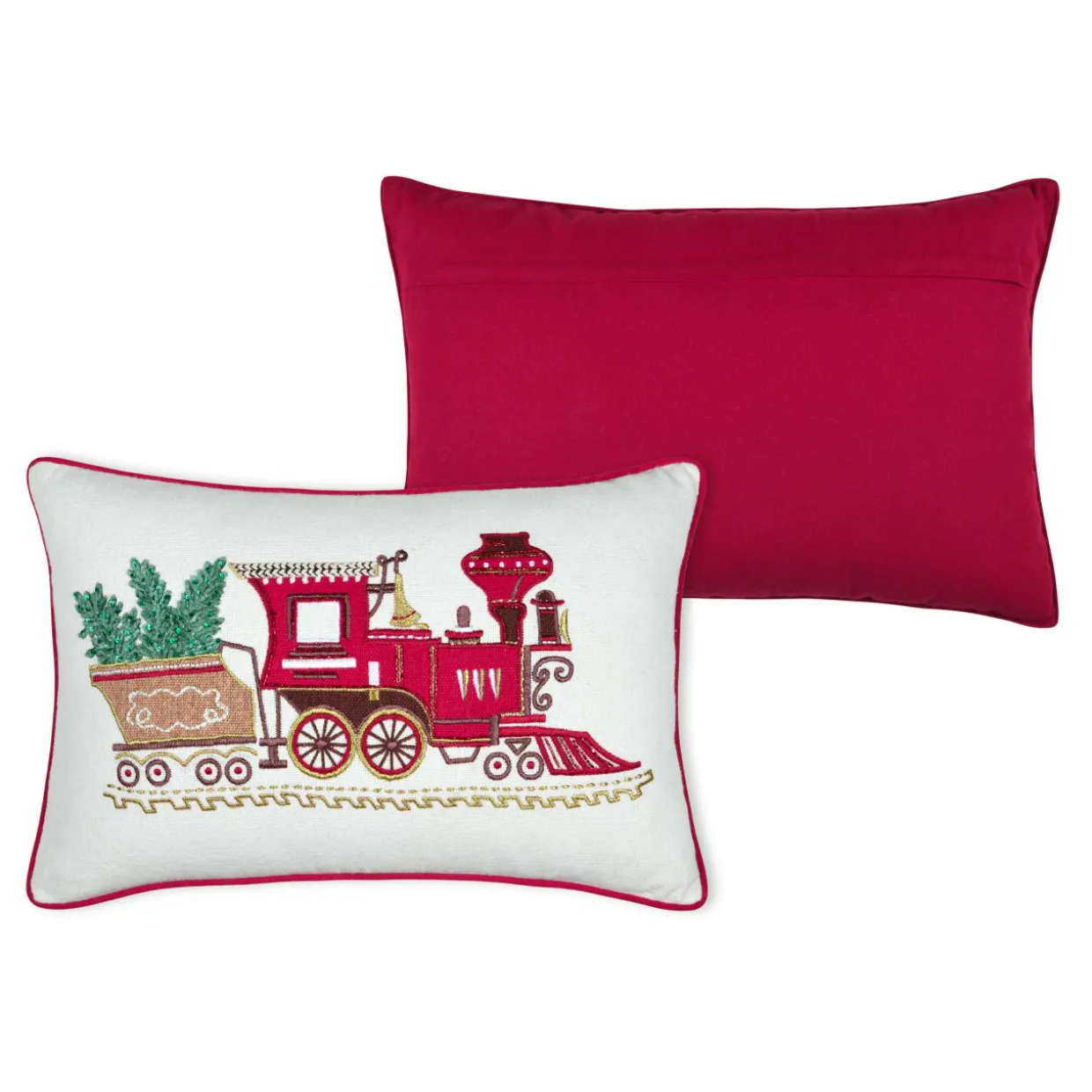 Coussin de Noël rectangulaire (35 x 55 cm) Gifted Rouge