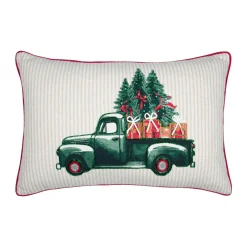 Coussin de Noël rectangulaire (35 x 55 cm) Gifted Vert