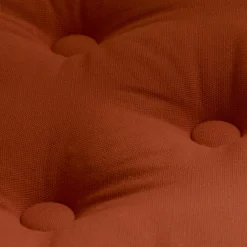 Coussin de sol coton (50 x 50 cm) Pixel Terracotta