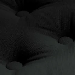 Coussin de sol coton (40 x 40 cm) Pixel Noir