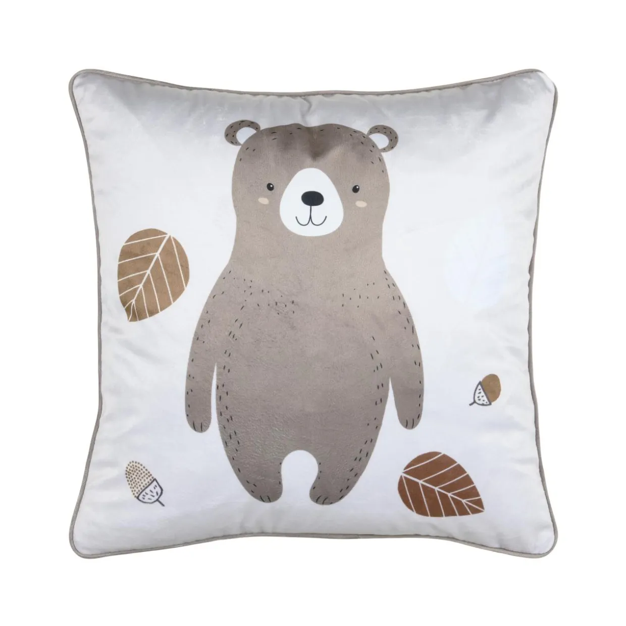 Coussin enfant carré (40 x 40 cm) Gabin Taupe