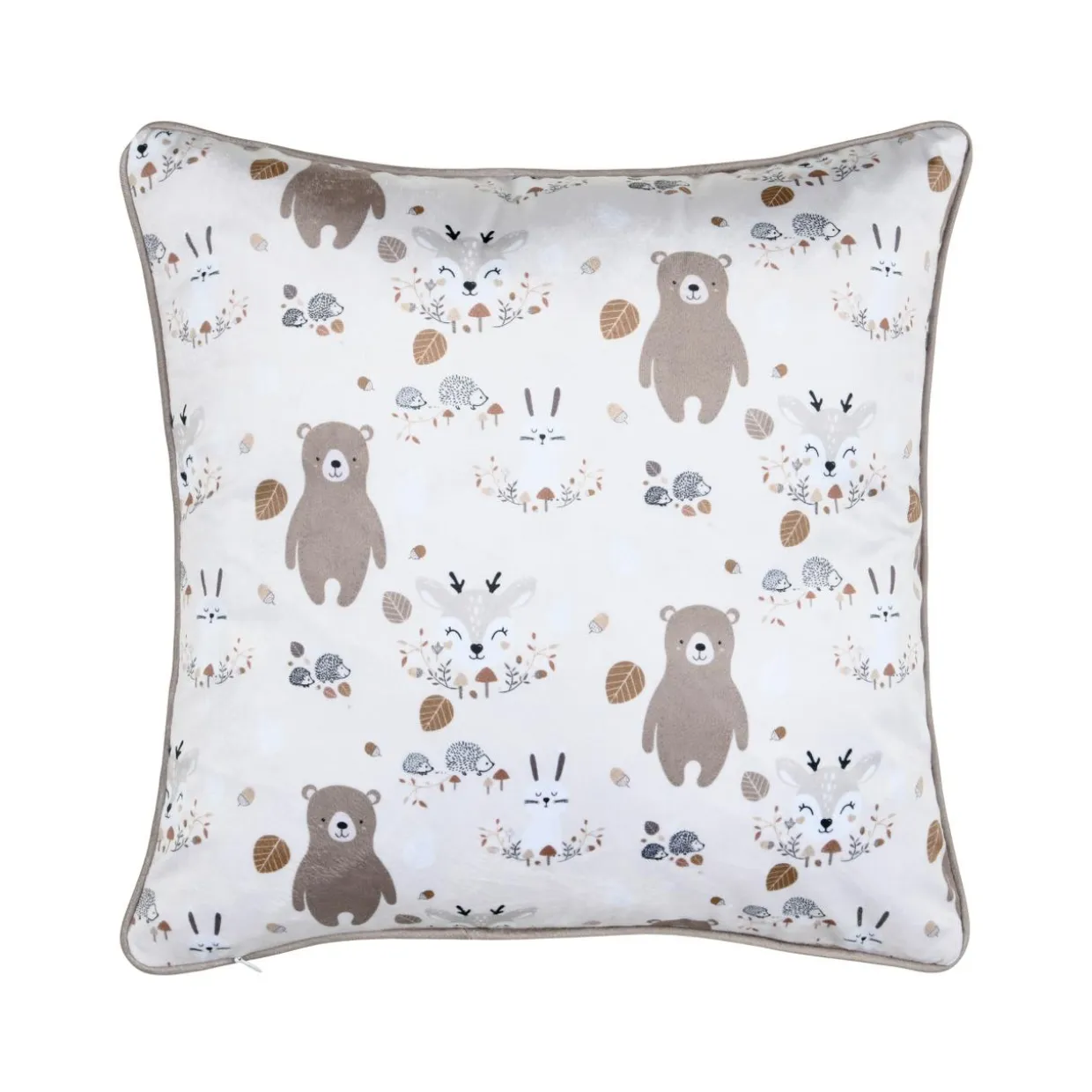 Coussin enfant carré (40 x 40 cm) Gabin Taupe