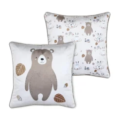 Coussin enfant carré (40 x 40 cm) Gabin Taupe