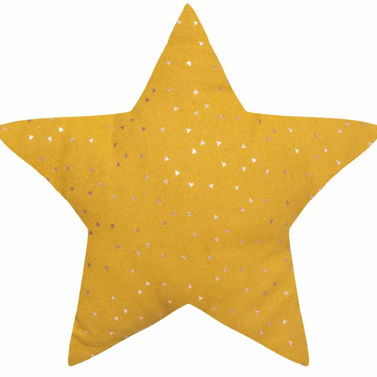 Coussin enfant Etoile (40 cm) Berlingot Jaune ocre