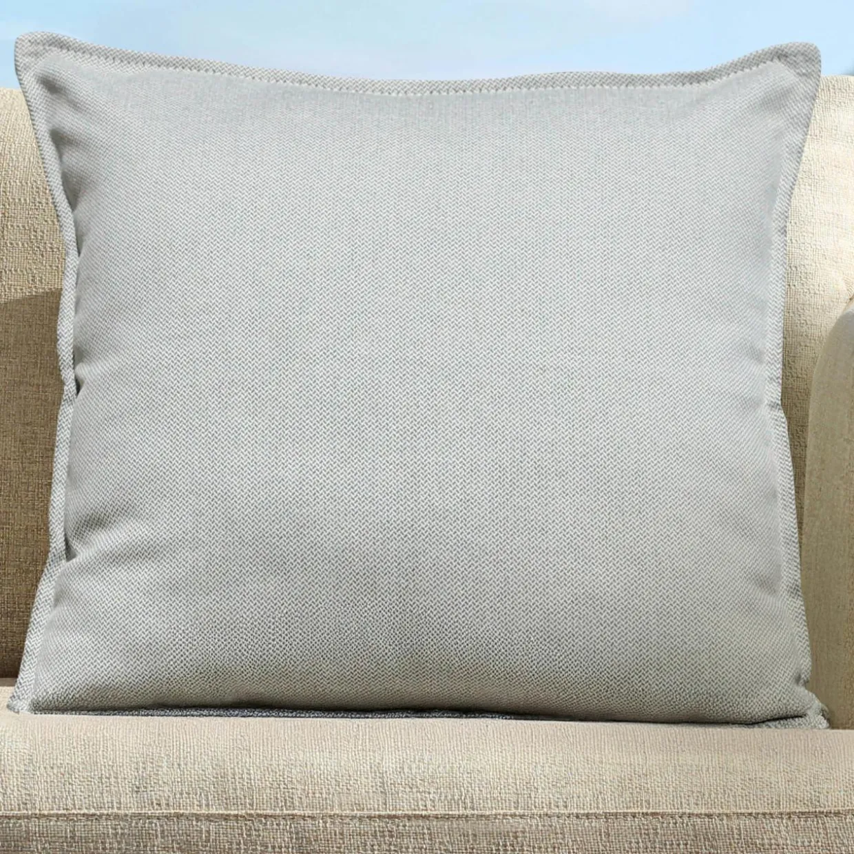 Coussin extérieur carré (45 x 45 cm) Kalena Vert clair