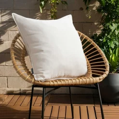 Coussin extérieur carré (60 x 60 cm) Sunset Ecru