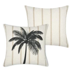 Coussin extérieur carré (45 x 45 cm) Theoule Anthracite