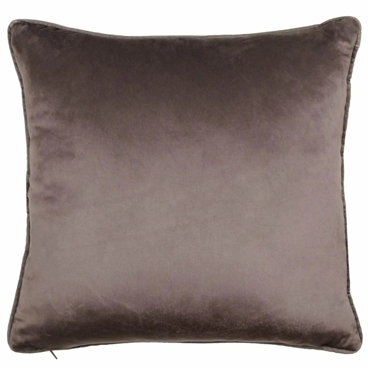 Coussin Noël carré (40 cm) Joyeux Marron chocolat