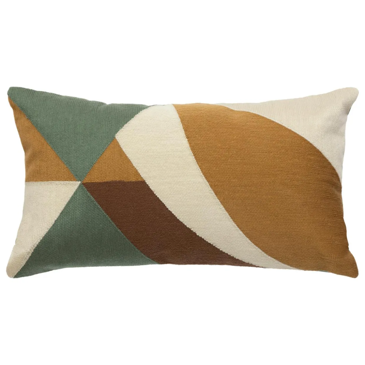 Coussin rectangulaire brodé (30 x 50 cm) Harry Multicolore