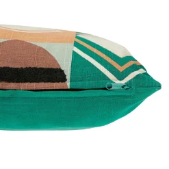 Coussin rectangulaire brodé (30 x 50 cm) Mala Multicolore
