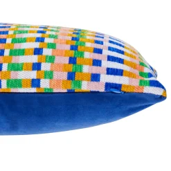 Coussin rectangulaire brodé (30 x 50 cm) Disso Multicolore