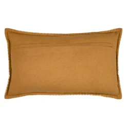 Coussin rectangulaire coton (35 x 60 cm) Wildforest Camel