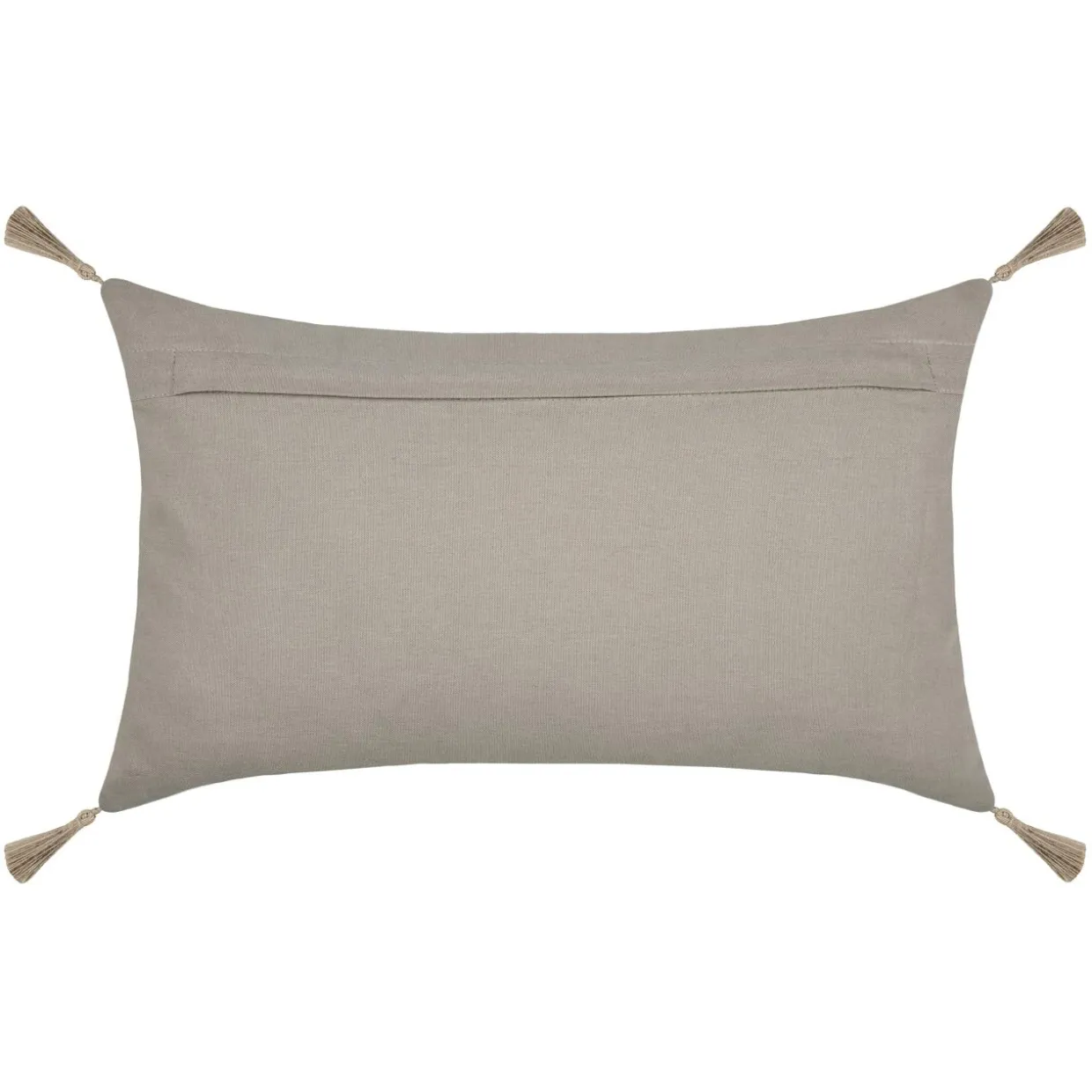 Coussin rectangulaire coton (30 x 50 cm) Hemera Ecru