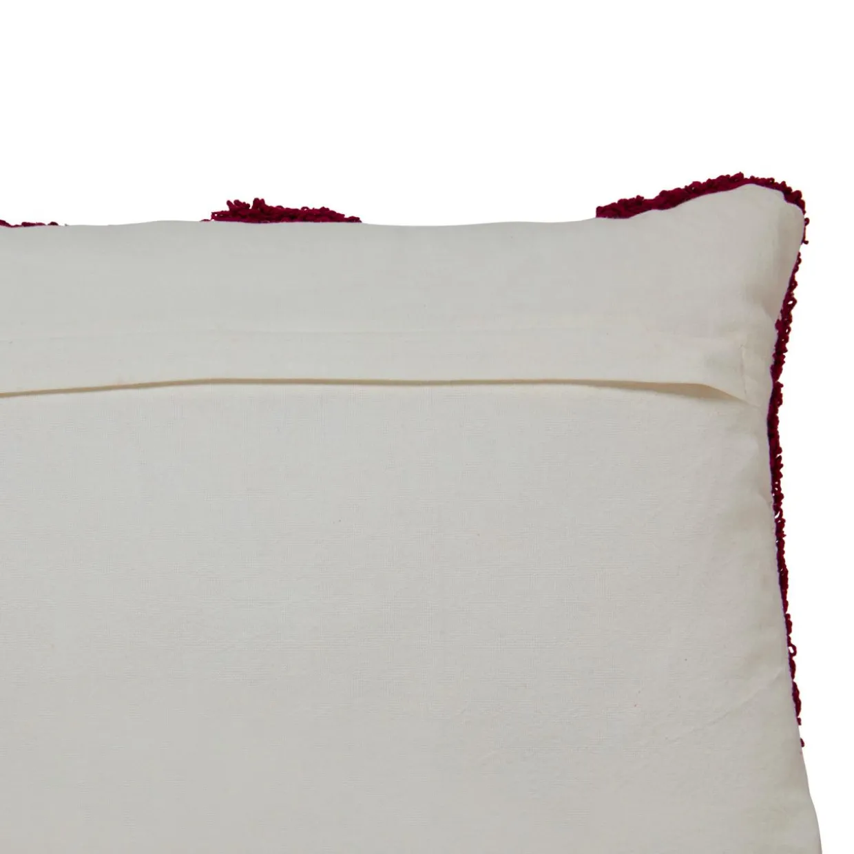 Coussin rectangulaire coton (38 x 58 cm) Poppy Violet