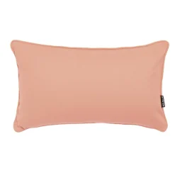 Coussin rectangulaire coton (30 x 50 cm) Pixel Rose pêche