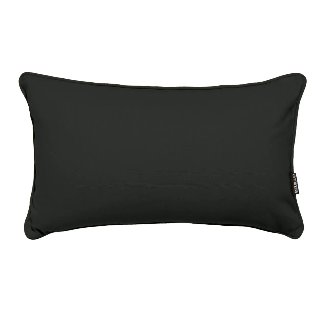 Coussin rectangulaire coton (30 x 50 cm) Pixel Noir