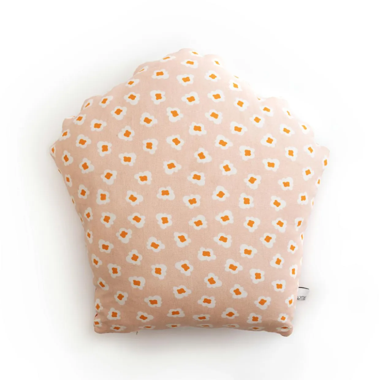 Coussin rectangulaire enfant coton (40 x 42 cm) Fresh popcorn Rouge