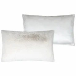 Coussin rectangulaire fausse fourrure (50 x 80 cm) Bostan Ecru