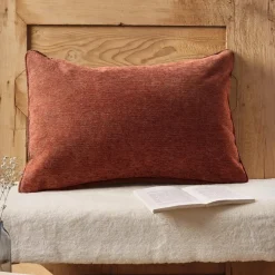 Coussin rectangulaire tissé (40 x 60 cm) Magnus Terracotta