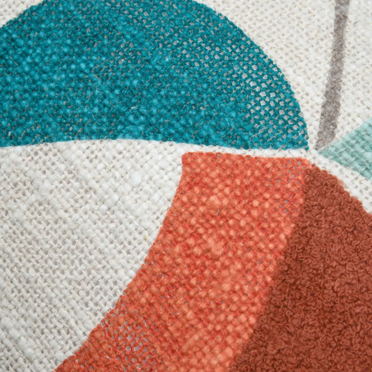 Coussin rectangulaire tufté (40 x 60 cm) Blokken Multicolore