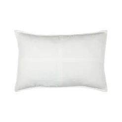 Coussin rectangulaire velours (40 x 60 cm) Dandy Ecru