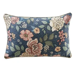Coussin rectangulaire velours (40 x 60 cm) Dolores Rose
