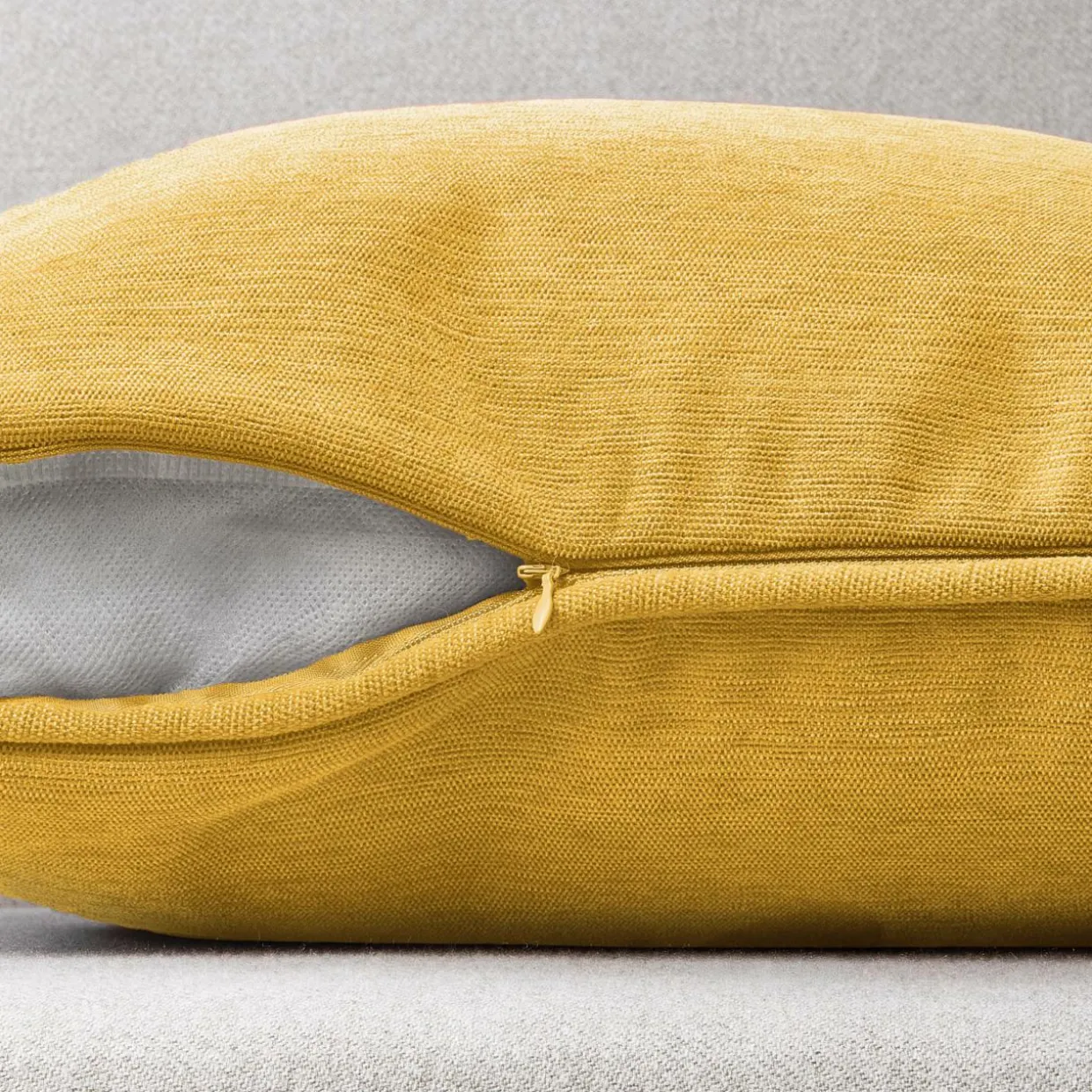Coussin rectangulaire (40 x 60 cm) Minuit Jaune ocre