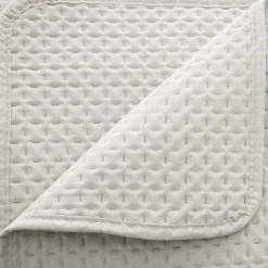 Couvre-lit et taies d'oreiller (260 x 240 cm) Dolce Ivoire