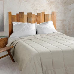 Couvre lit matelassé (250 x 260 cm) Vercors Ecru