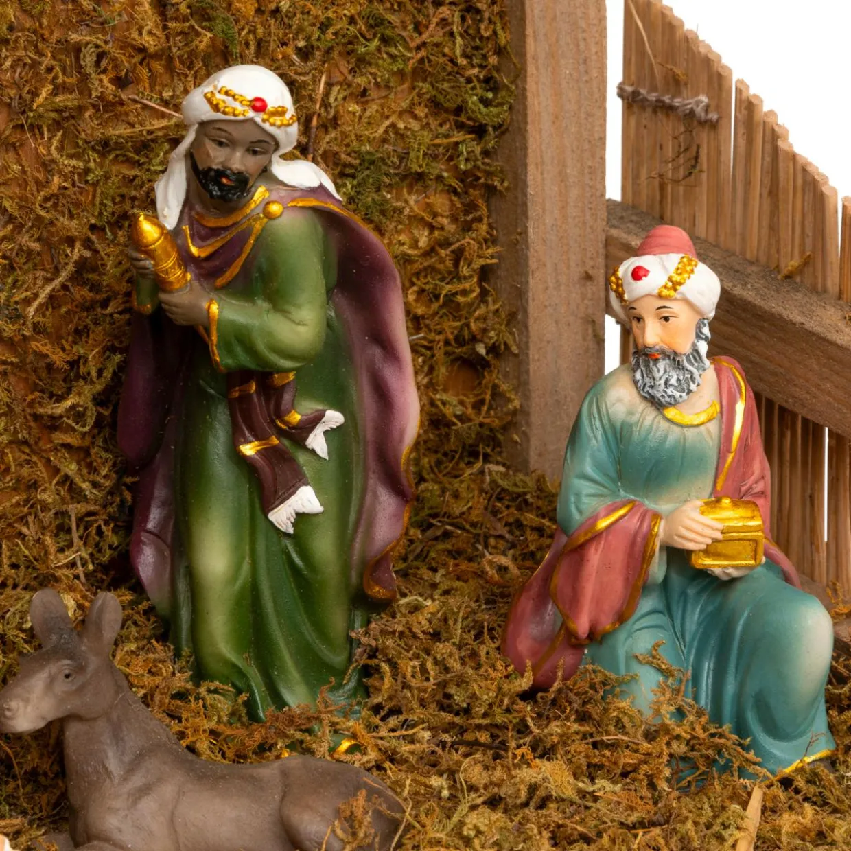 Crèche de Noël complète (H35 cm) Saint-Basile