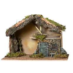 Crèche de Noël vide (H32 cm) Saint-Honoré