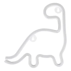 Dinosaure lumineux néon enfant (H23 cm) Vert