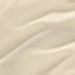 Drap housse percale de coton (160 x 200 cm) Cali Beige