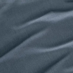 Drap housse percale de coton (160 x 200 cm) Cali Bleu marine
