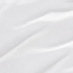 Drap housse percale de coton (90 x 190 cm) Cali Blanc