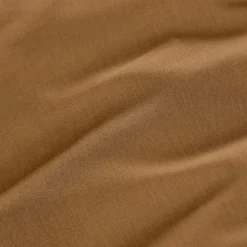 Drap housse percale de coton (140 x 200 cm) Cali Camel